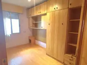 Bedroom of Flat for rent in Valencia  with Air Conditioner, Furnished and Balcony