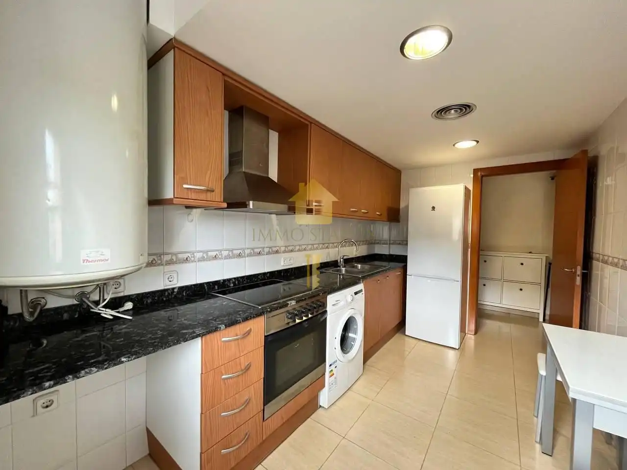 Cocina de Piso en venta en Sant Pere Pescador con Aire acondicionado, Amueblado y Balcón