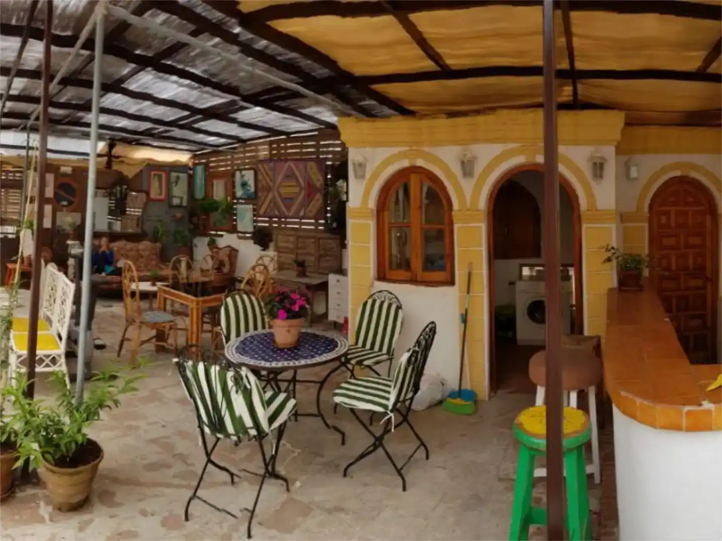 Terraza de Casa adosada para compartir en Almuñécar con Amueblado