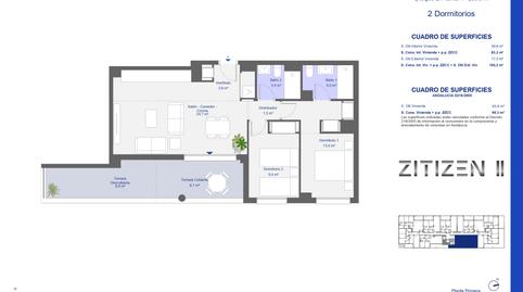 Photo 2 from new construction home in Flat for sale in Parcela R. Sector Sanchez Blanca, Distrito Zeta - Recinto Ferial Cortijo de Torres, Málaga