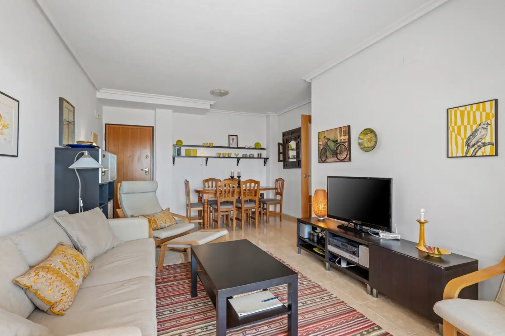 Living room of Flat for sale in Orihuela  with Air Conditioner, Heating and Terrace