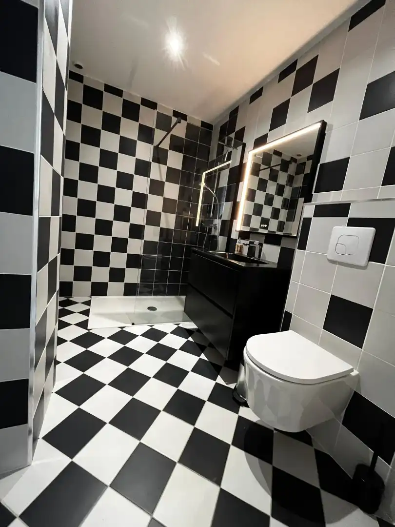 Badezimmer von Haus oder Chalet zum Verkauf in Molló mit Möbliert