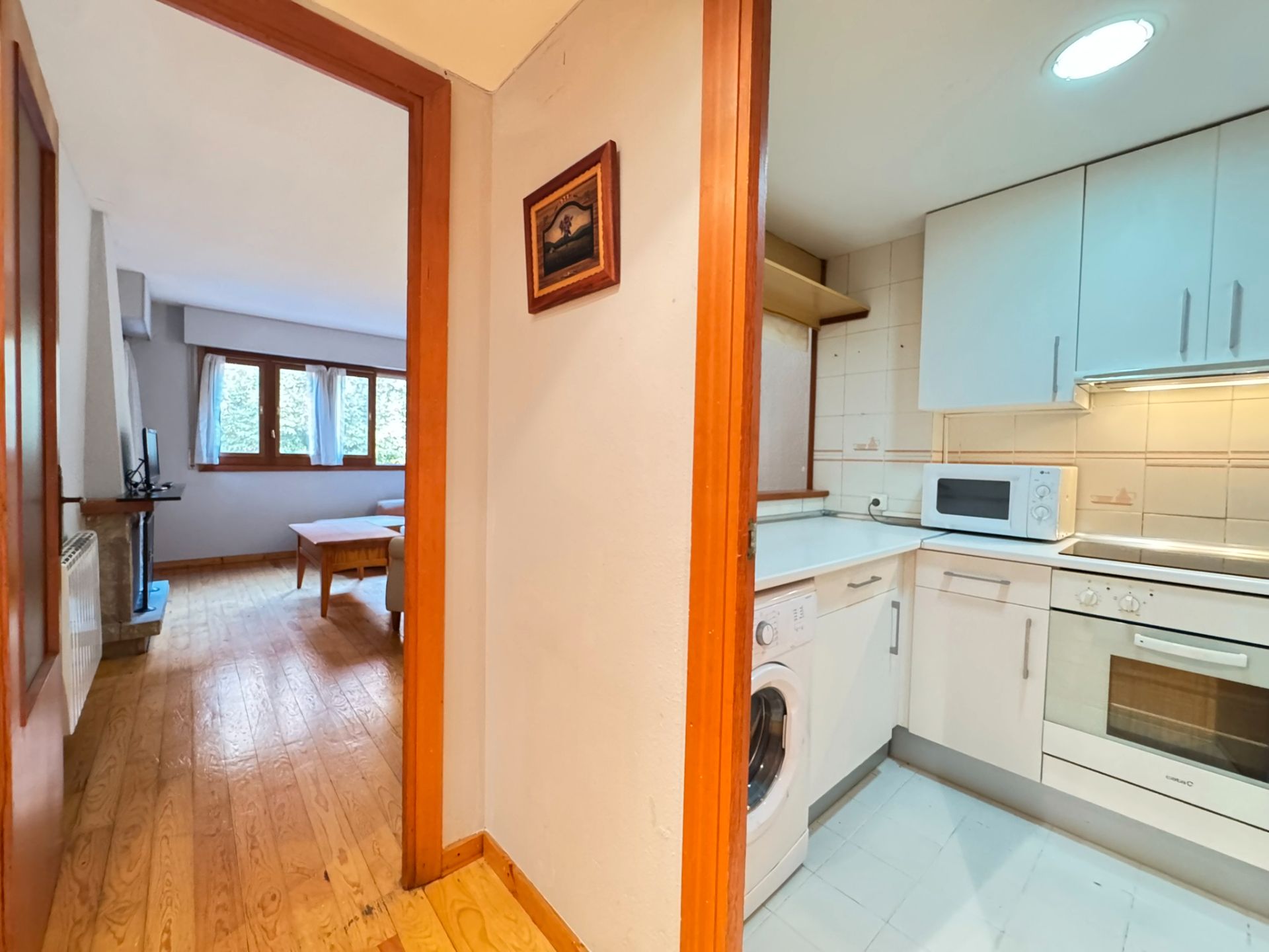 Bedroom of Apartment for sale in Jaca  with Heating, Parquet flooring and Terrace