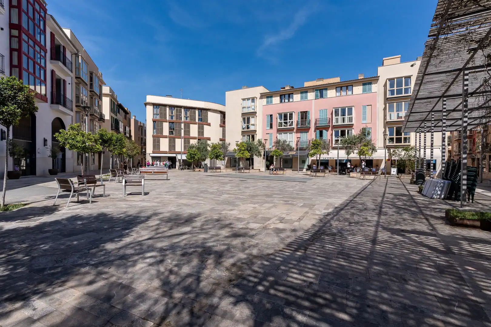 Außenansicht von Dachboden zum Verkauf in  Palma de Mallorca mit Klimaanlage, Möbliert und Balkon