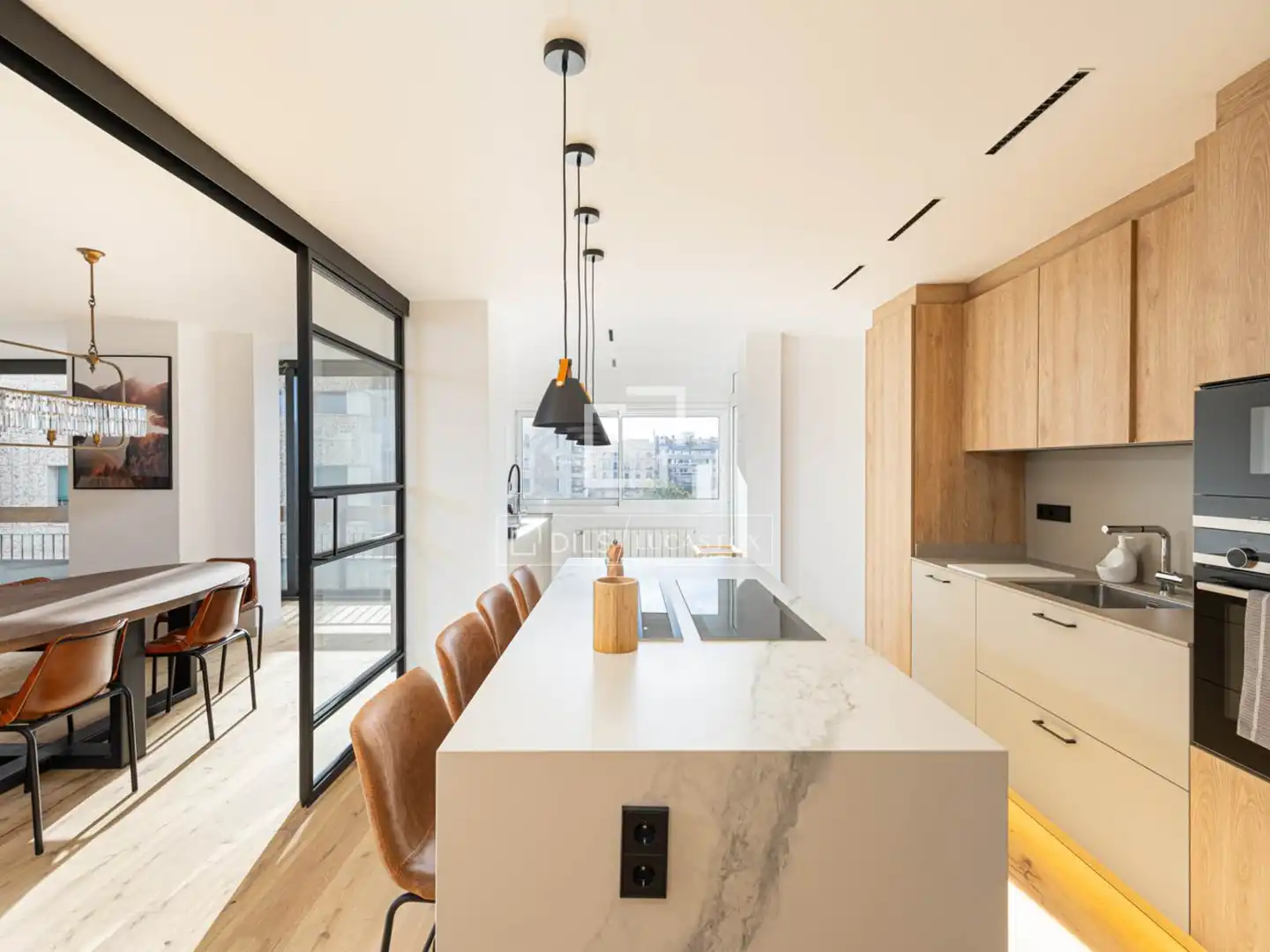 Cocina de Piso en venta en Barcelona con Aire acondicionado, Calefacción y Parquet
