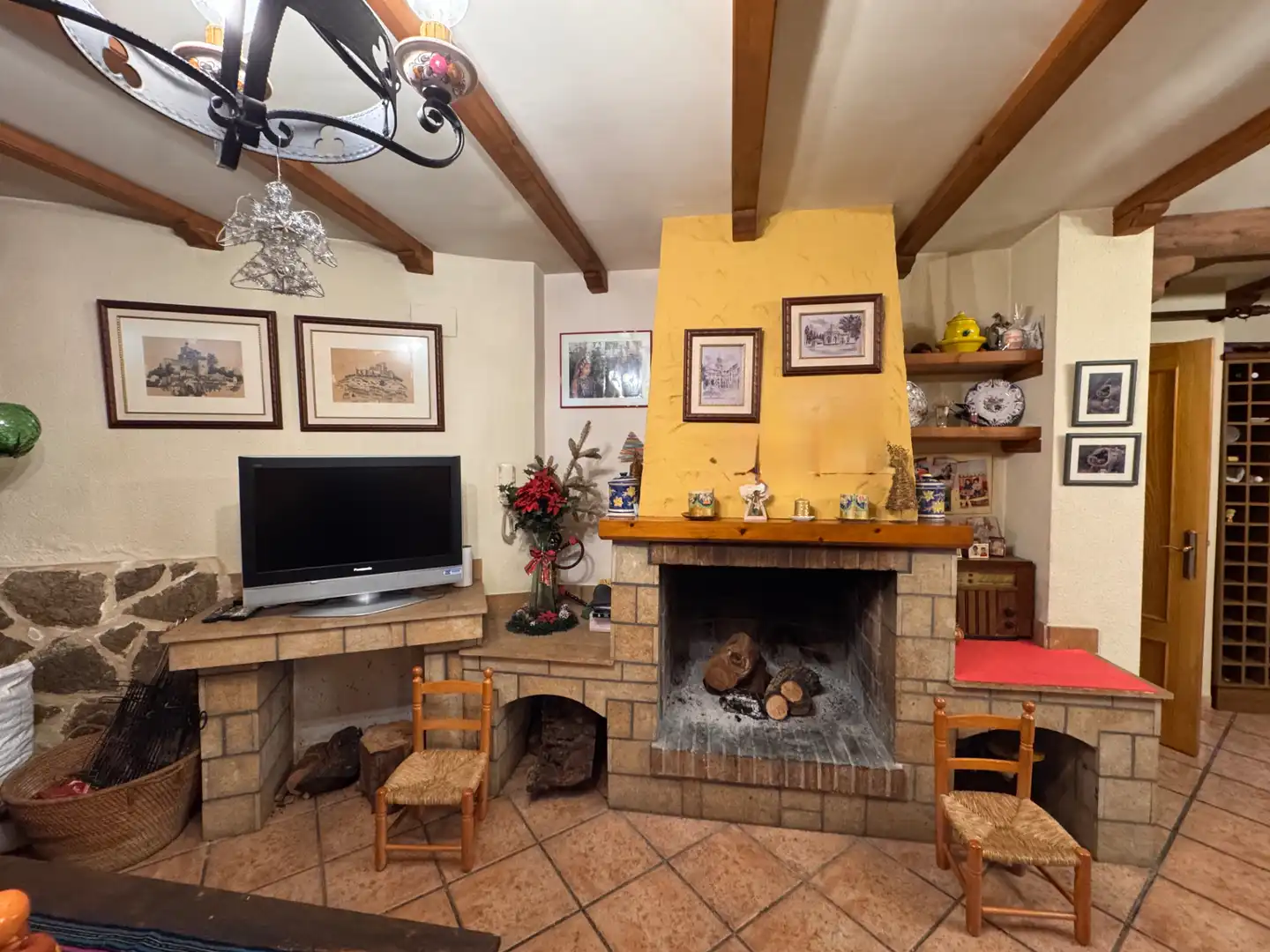 Sala de estar de Casa o chalet en venta en Caravaca de la Cruz con Aire acondicionado, Calefacción y Jardín privado