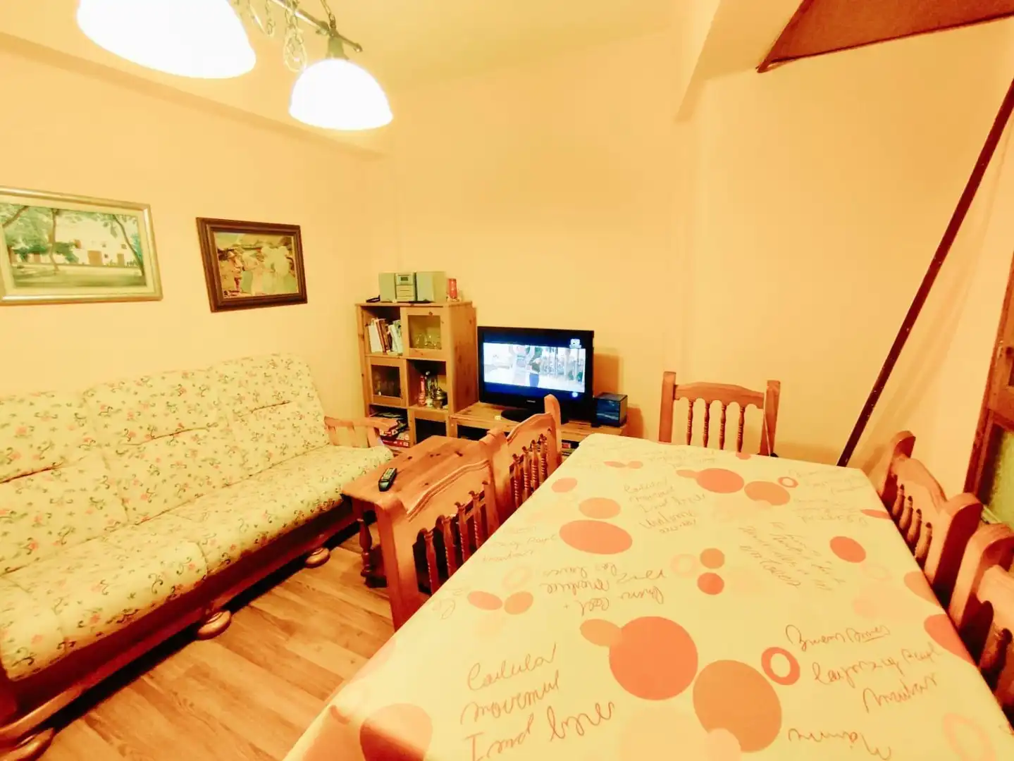 Living room of Flat for sale in Aín