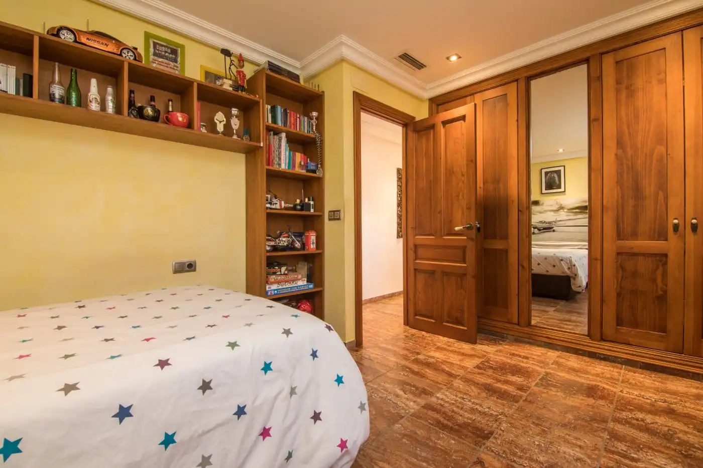 Bedroom of Houses for sale in Elche / Elx  with Air Conditioner, Private garden and Terrace