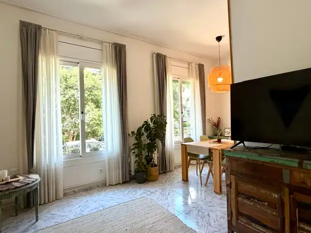 Sala d'estar de Planta baixa en venda en Terrassa amb Aire condicionat, Calefacció i Traster