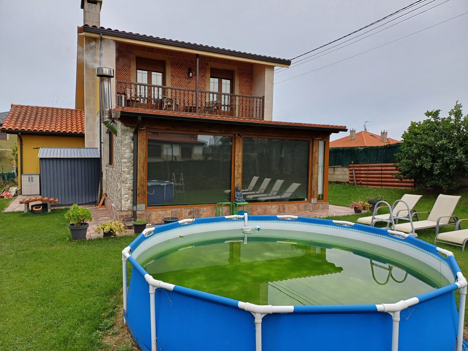Piscina de Casa o xalet en venda en Ampuero amb Calefacció, Jardí privat i Piscina
