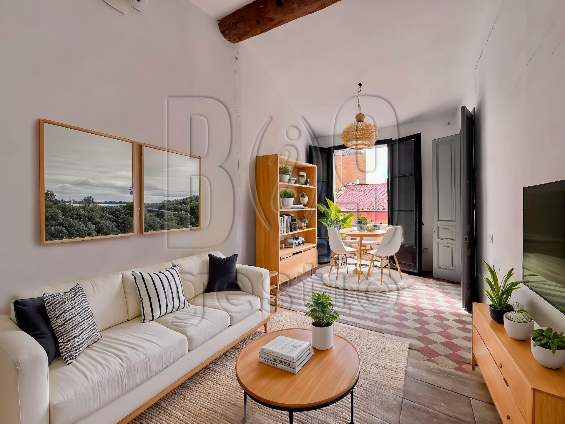 Sala d'estar de Pis en venda en Reus amb Aire condicionat i Traster