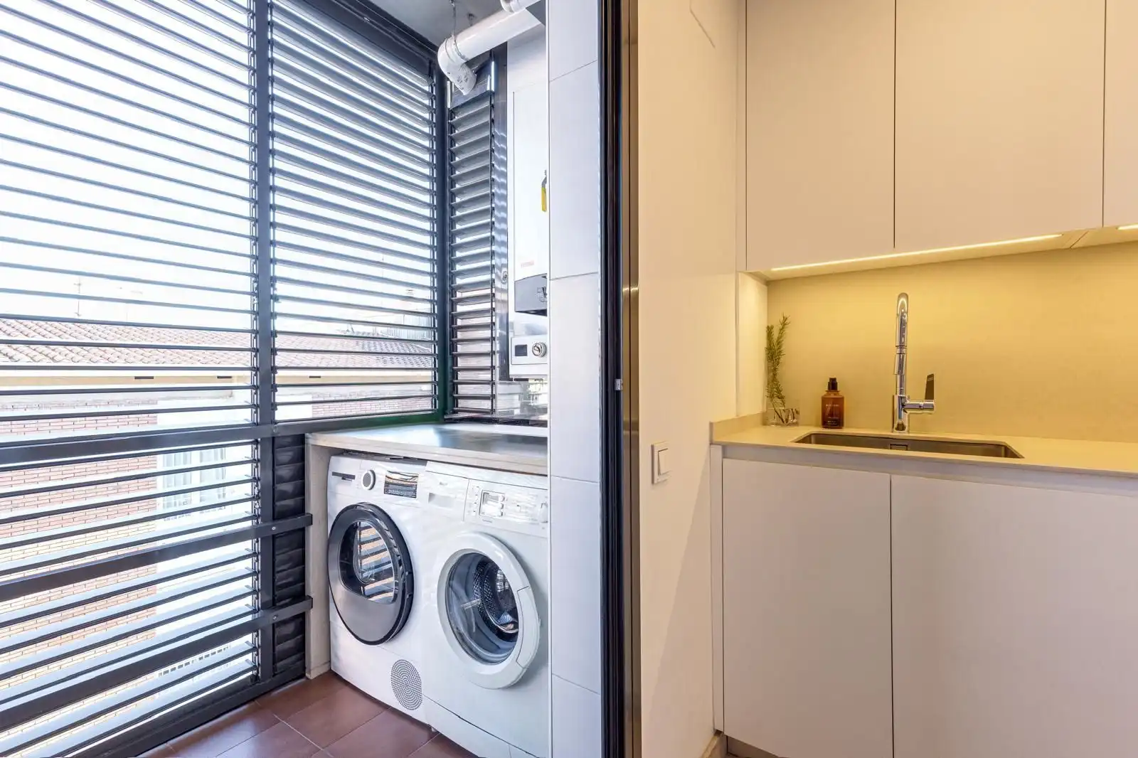 Balcony of Flat for sale in Sant Joan Despí  with Air Conditioner, Heating and Private garden