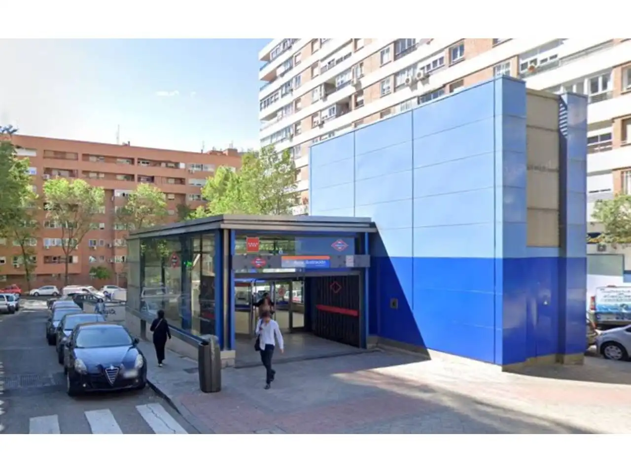 Vista exterior de Oficina de alquiler en Madrid con Aire acondicionado, Calefacción y Alarma