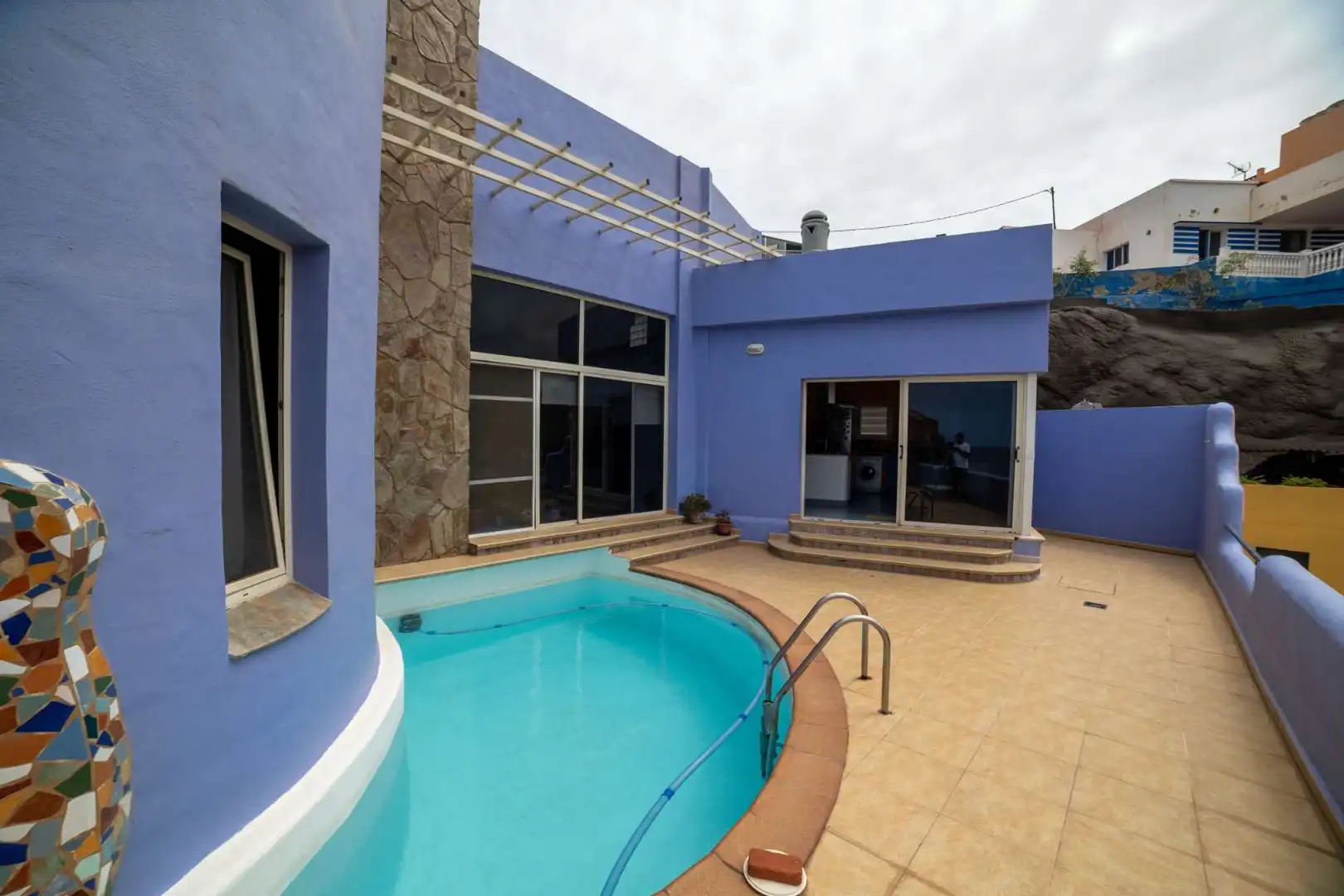 Swimming pool of Detached homes for sale in Gáldar  with Terrace, Swimming Pool and Furnished