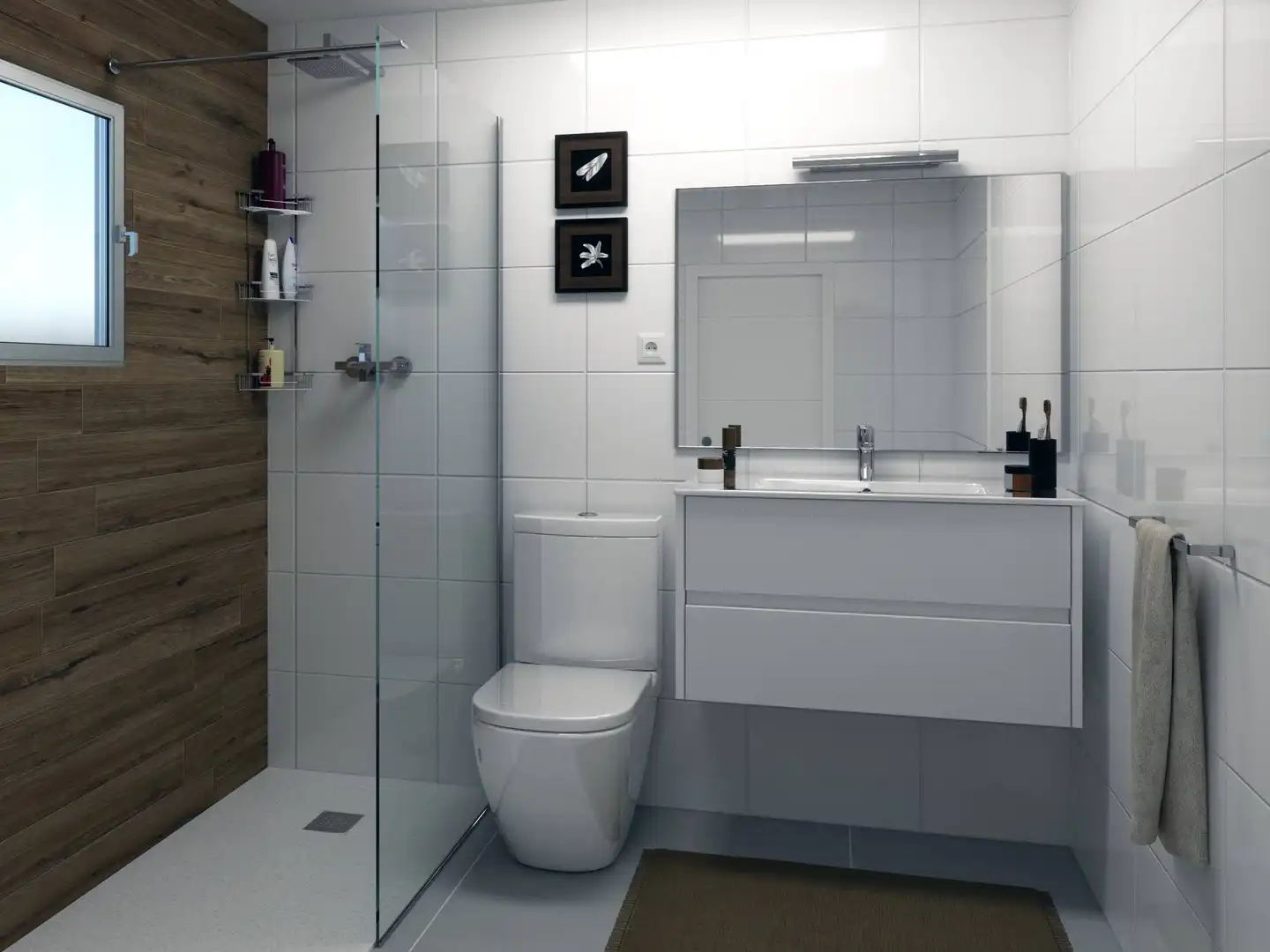 Baño de Casa o chalet en venta en San Pedro del Pinatar con Jardín privado, Terraza y Piscina