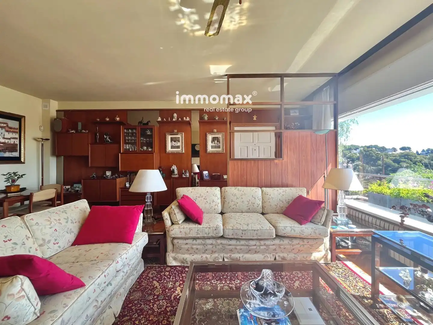 Sala d'estar de Casa o xalet en venda en Castelldefels amb Aire condicionat, Terrassa i Traster