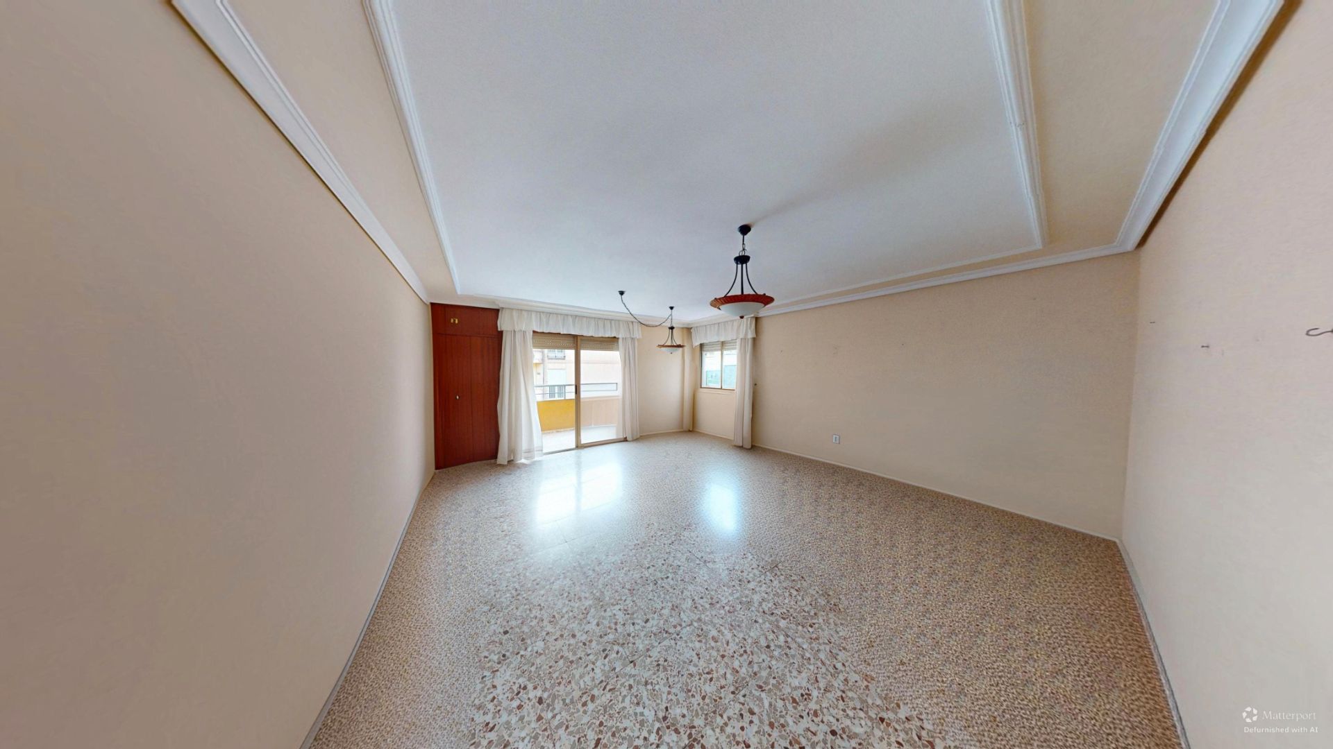 Living room of Flat for sale in Alicante / Alacant  with Terrace, Furnished and Oven