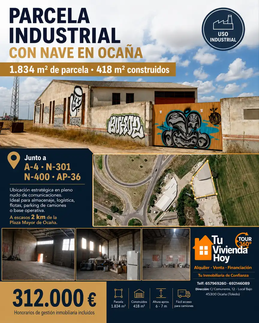 Nave industrielle à vendre à Camino Polígono