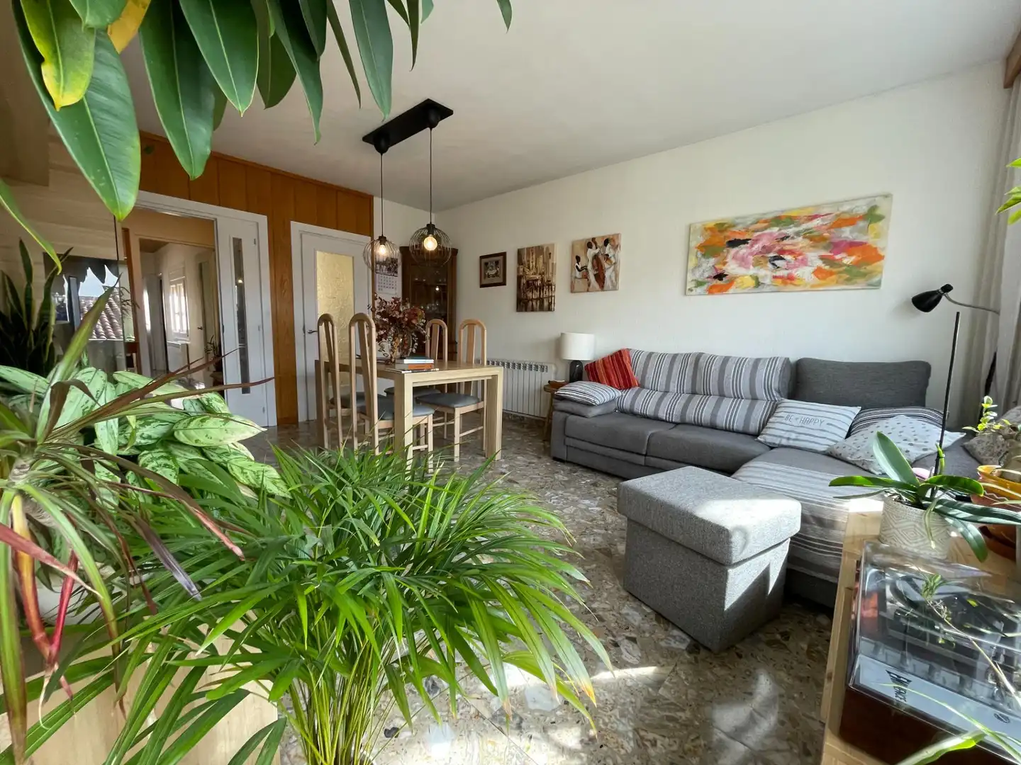 Sala de estar de Piso en venta en Igualada con Calefacción