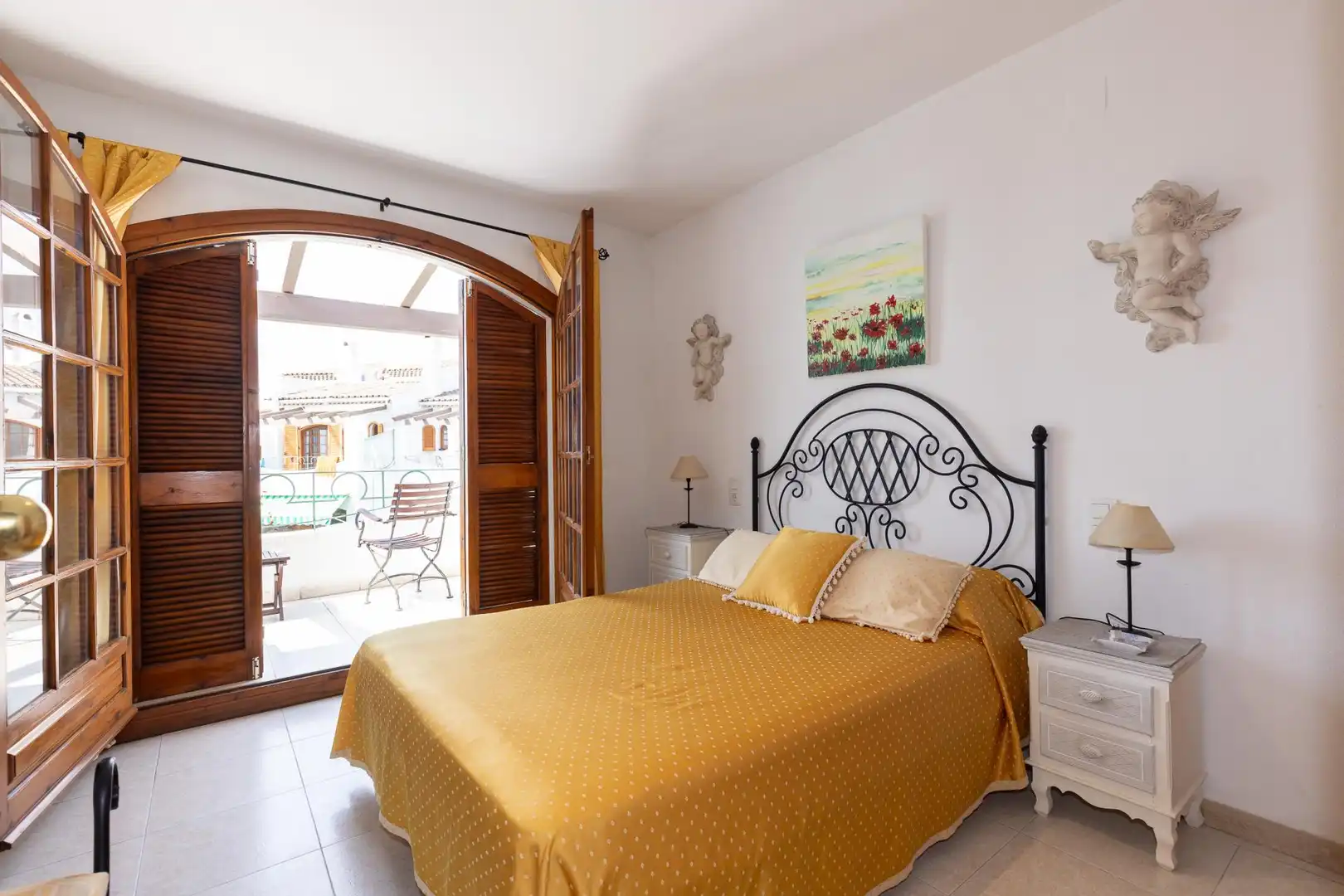 Bedroom of Detached homes for sale in Vandellòs i l'Hospitalet de l'Infant  with Heating, Private garden and Terrace