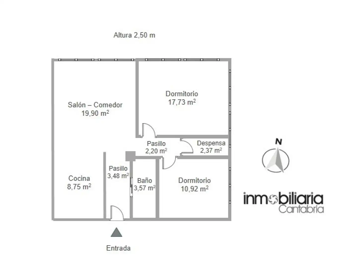 Wohnung zur Miete in Los Corrales de Buelna  mit Heizung