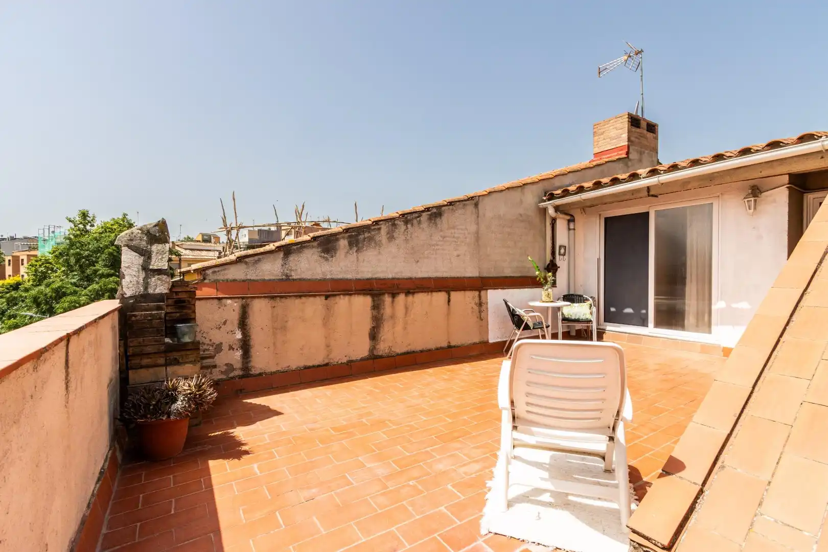 Terrace of Flat for sale in Sabadell  with Heating, Storage room and Balcony