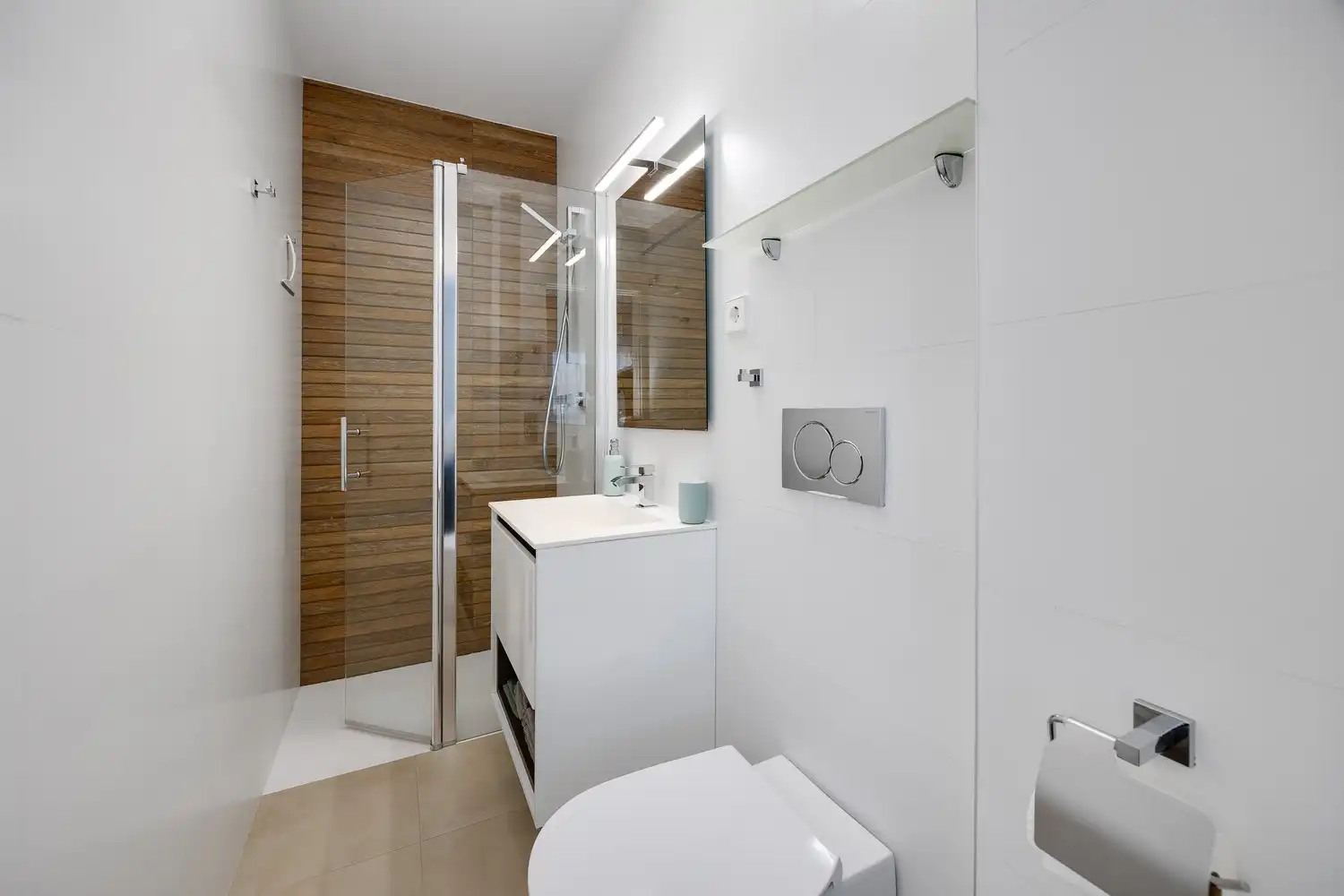 Baño de Apartamento en venta en Pilar de la Horadada con Terraza