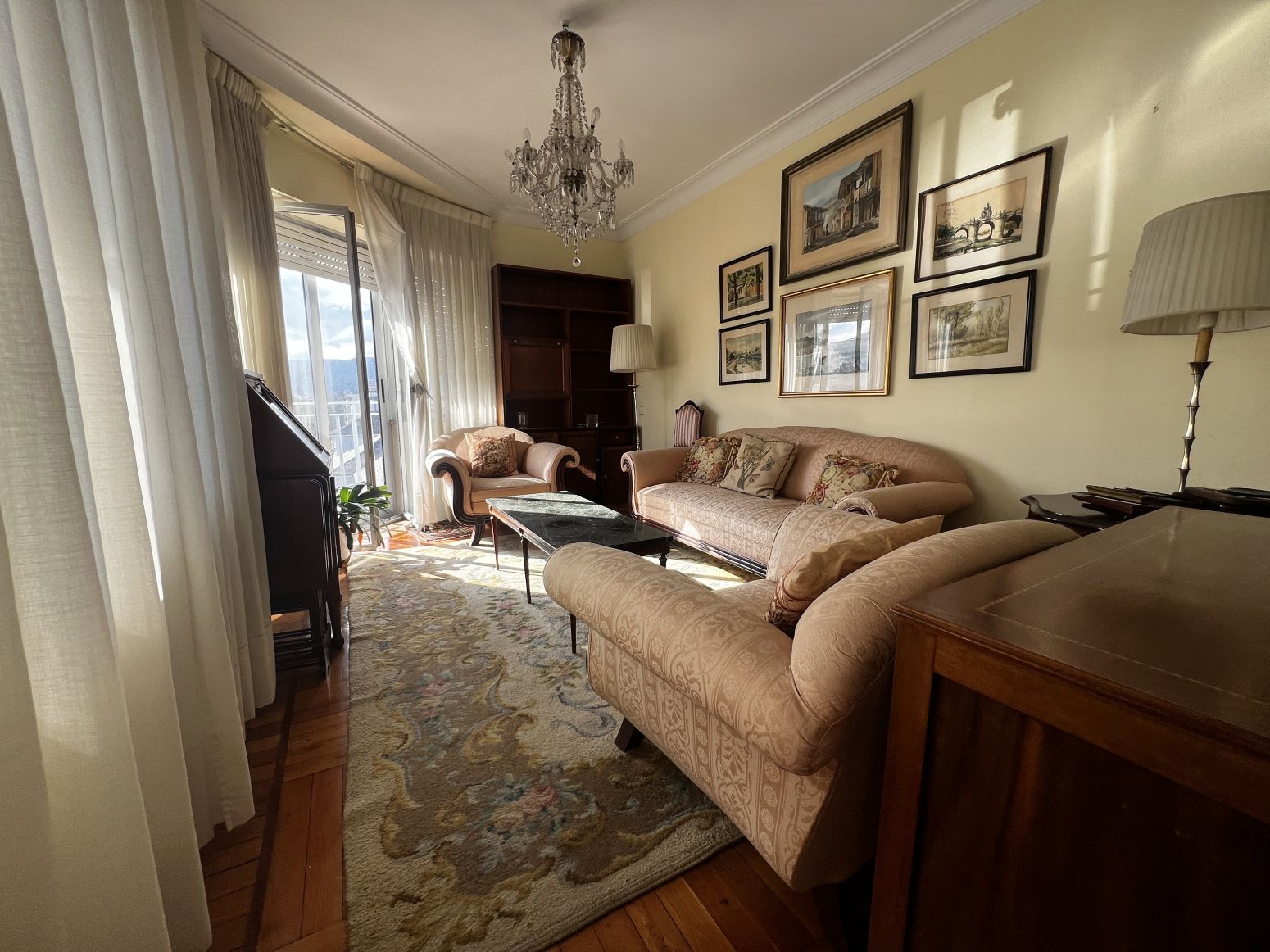 Living room of Flat for sale in Torrelavega   with Heating, Parquet flooring and Storage room