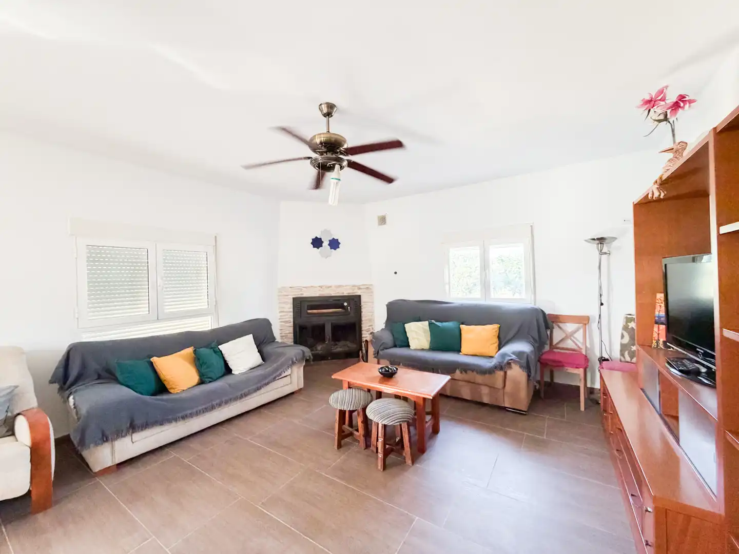 Living room of Houses for sale in Zújar  with Private garden, Terrace and Storage room