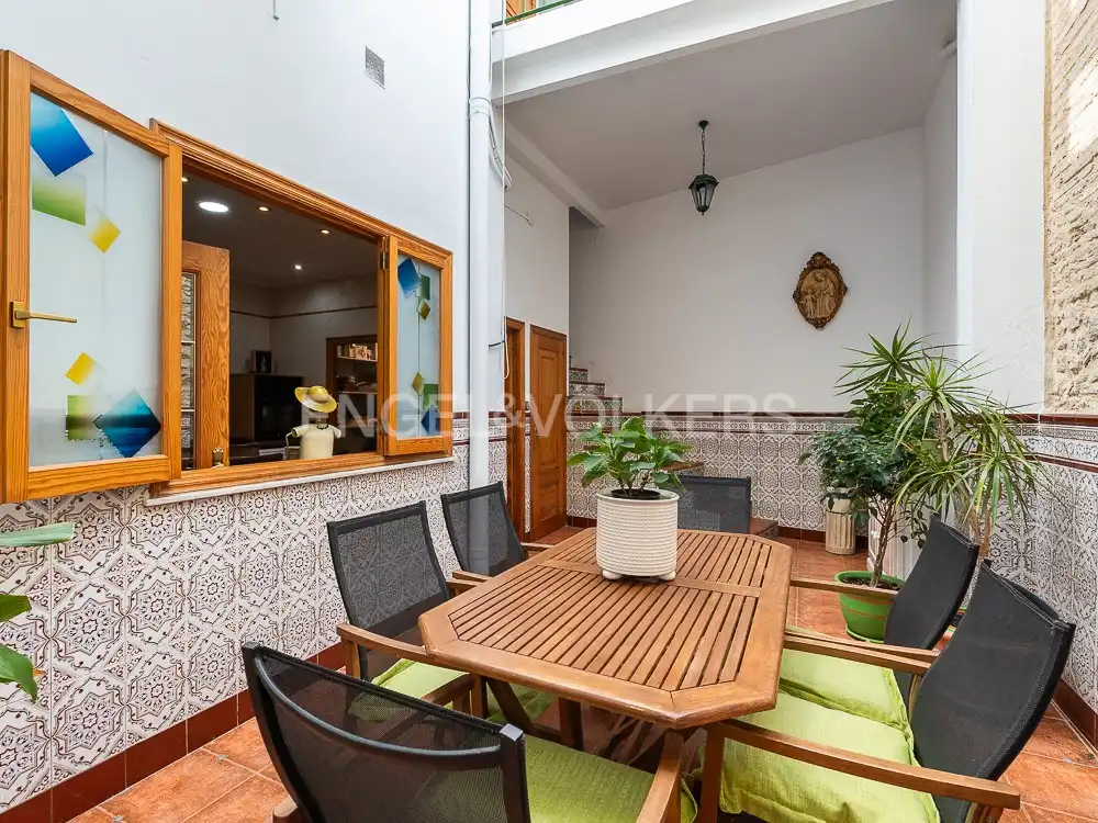 Terrassa de Casa o xalet en venda en Albalat de la Ribera amb Aire condicionat, Calefacció i Terrassa