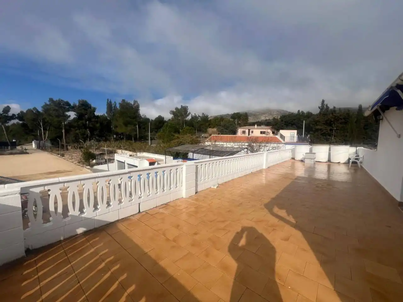 Vista exterior de Casa o chalet en venta en Ibi con Jardín privado y Piscina