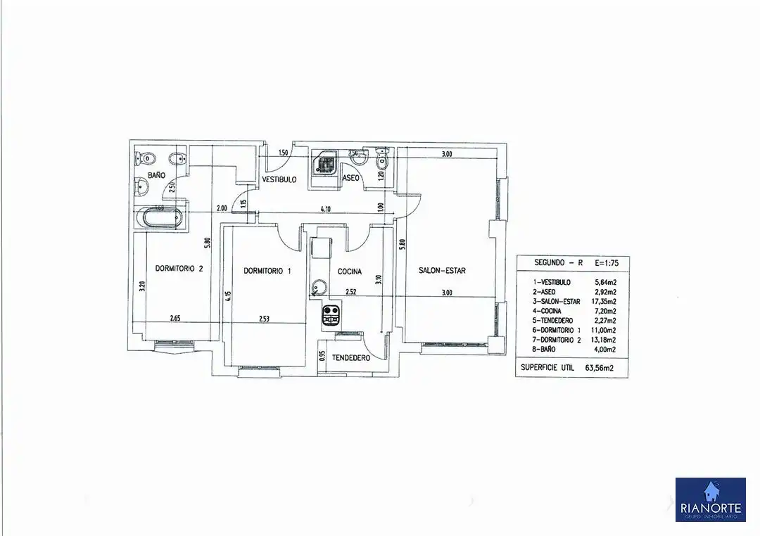 Piso en venta en Gozón con Calefacción, Microondas y Balcón