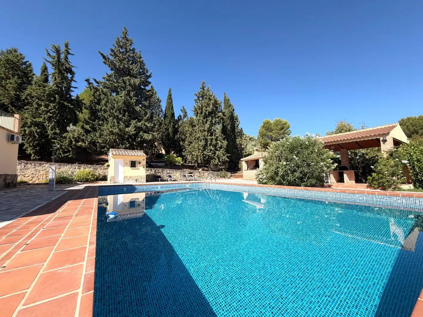 Piscina de Casa o xalet en venda en Antequera amb Jardí privat, Terrassa i Traster