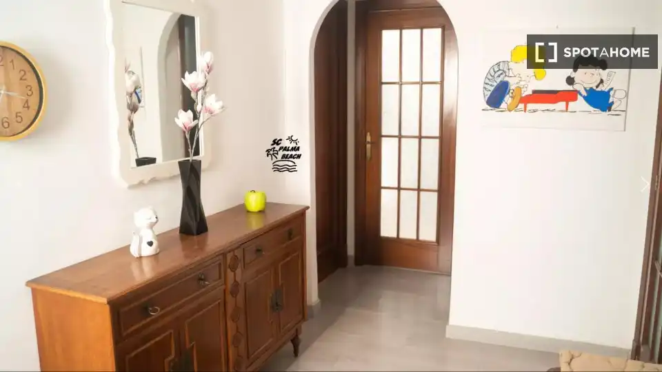 Flat for rent in  Palma de Mallorca  with Air Conditioner, Heating and Furnished