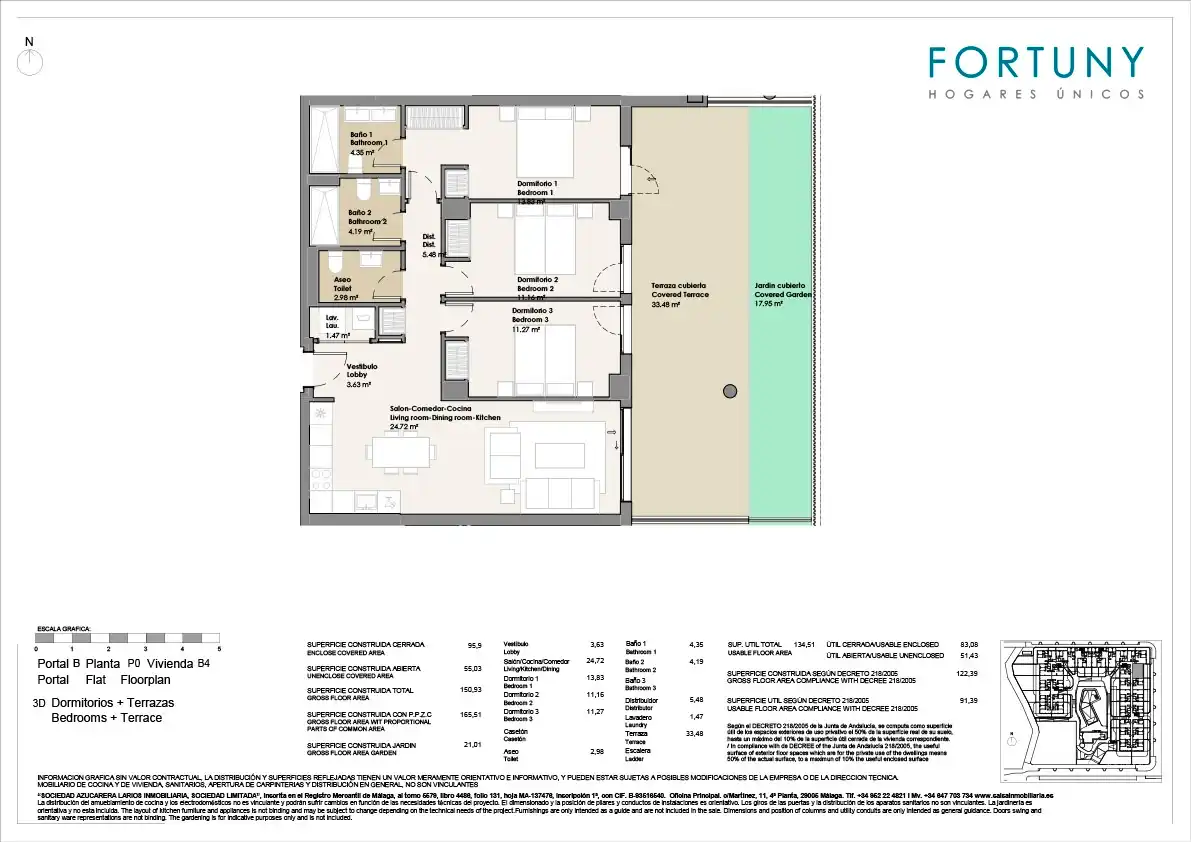Planta baja en venta en Torrox con Aire acondicionado, Calefacción y Jardín privado