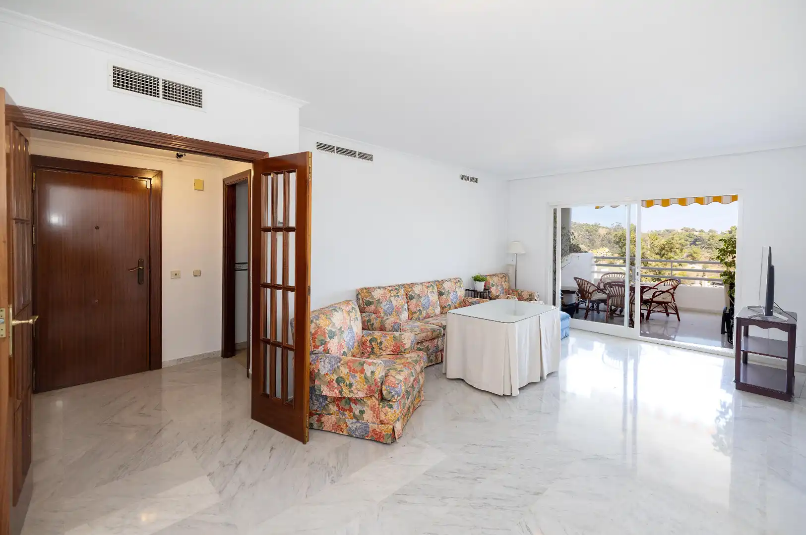 Sala d'estar de Pis en venda en Málaga amb Aire condicionat, Calefacció i Terrassa