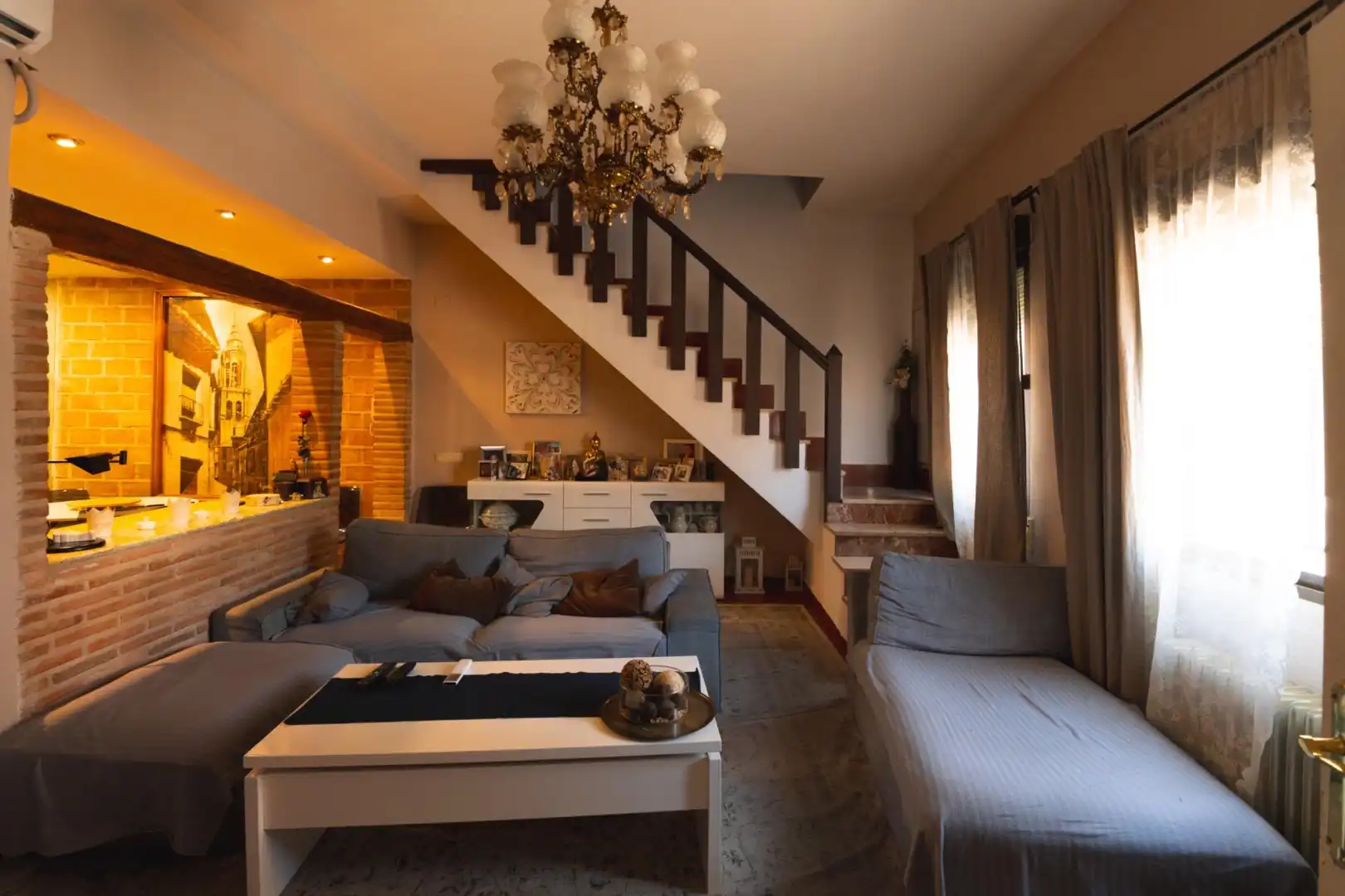 Sala d'estar de Casa o xalet en venda en Toledo amb Aire condicionat i Calefacció