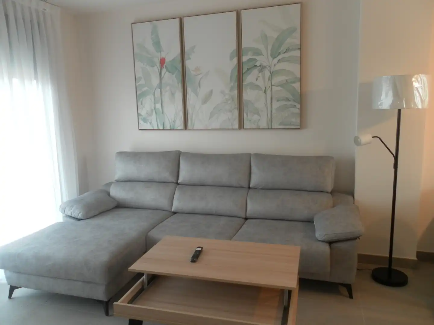 Sala de estar de Piso en venta en Ejea de los Caballeros con Aire acondicionado, Calefacción y Terraza
