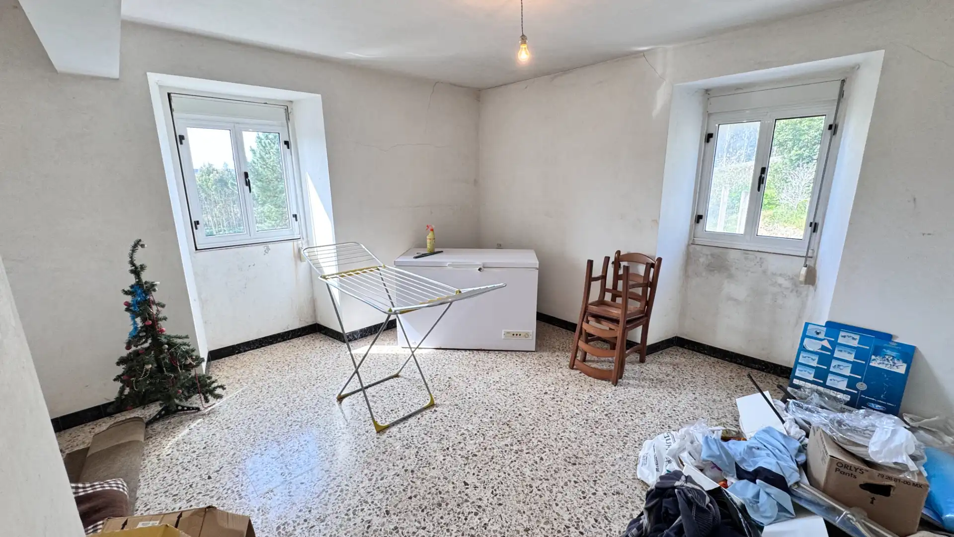Sala de estar de Casa o chalet de alquiler en Carballo con Parquet, Trastero y Amueblado