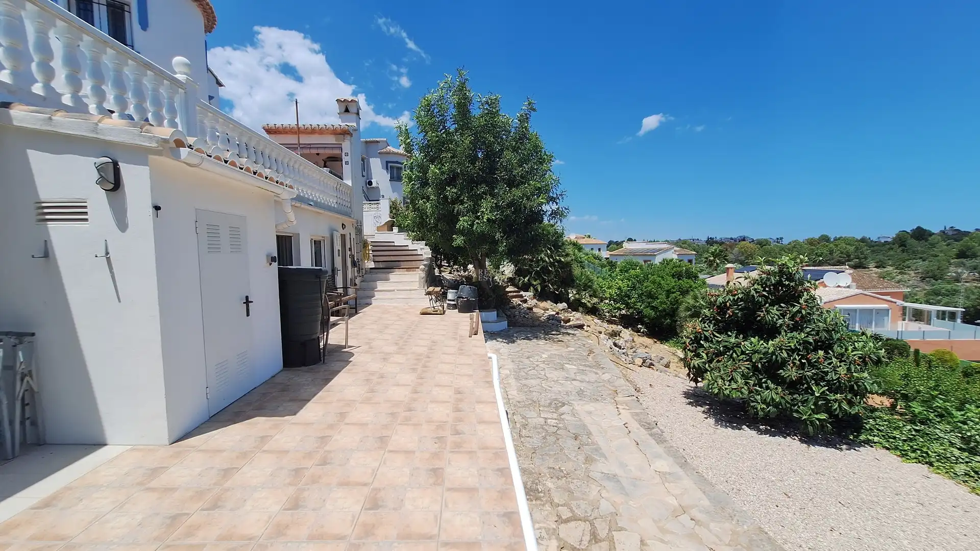 Exterior view of Houses for sale in El Ràfol d'Almúnia  with Air Conditioner, Heating and Terrace