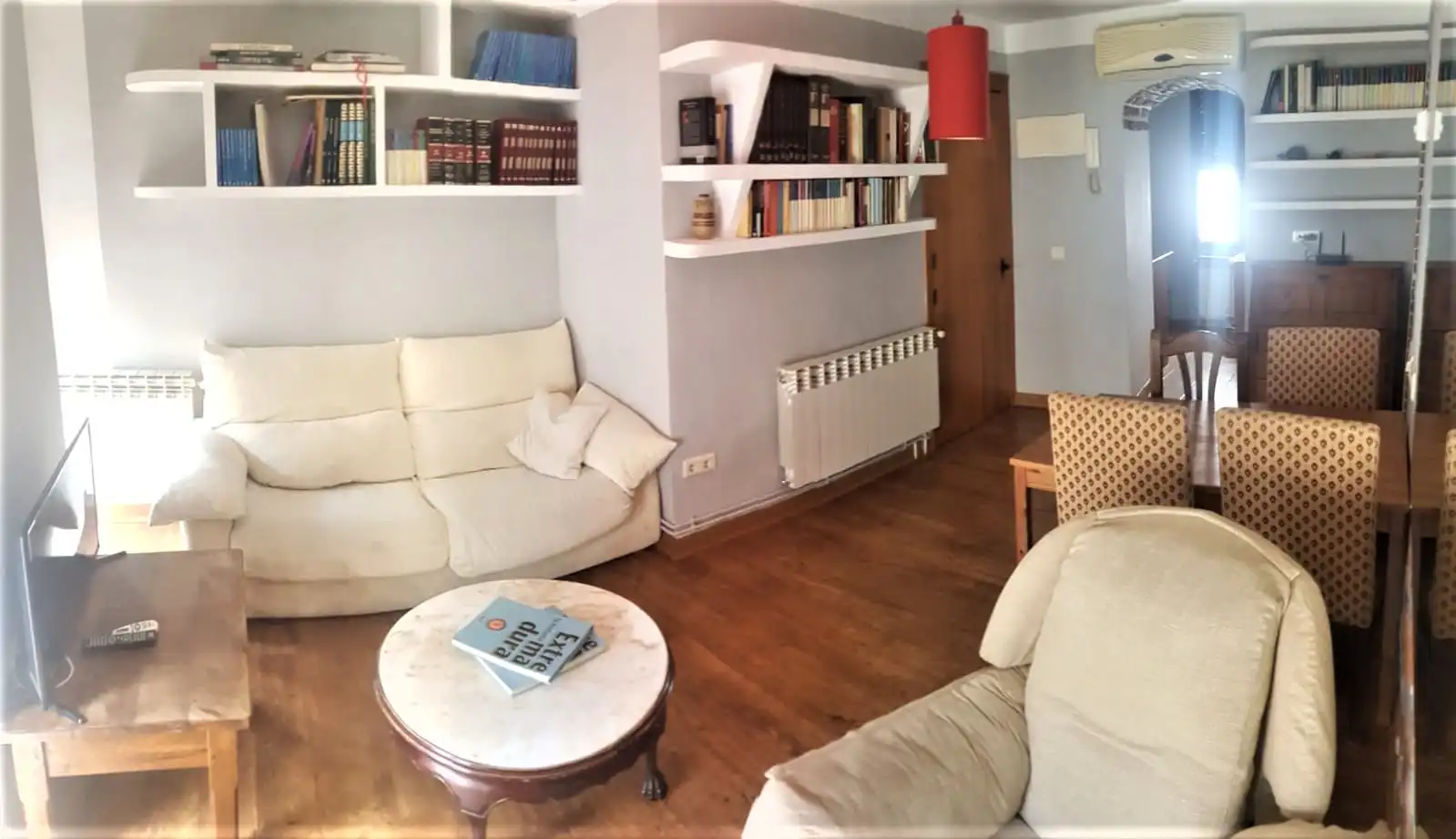 Living room of Apartments for rent in Cáceres  with Air Conditioner, Heating and Furnished