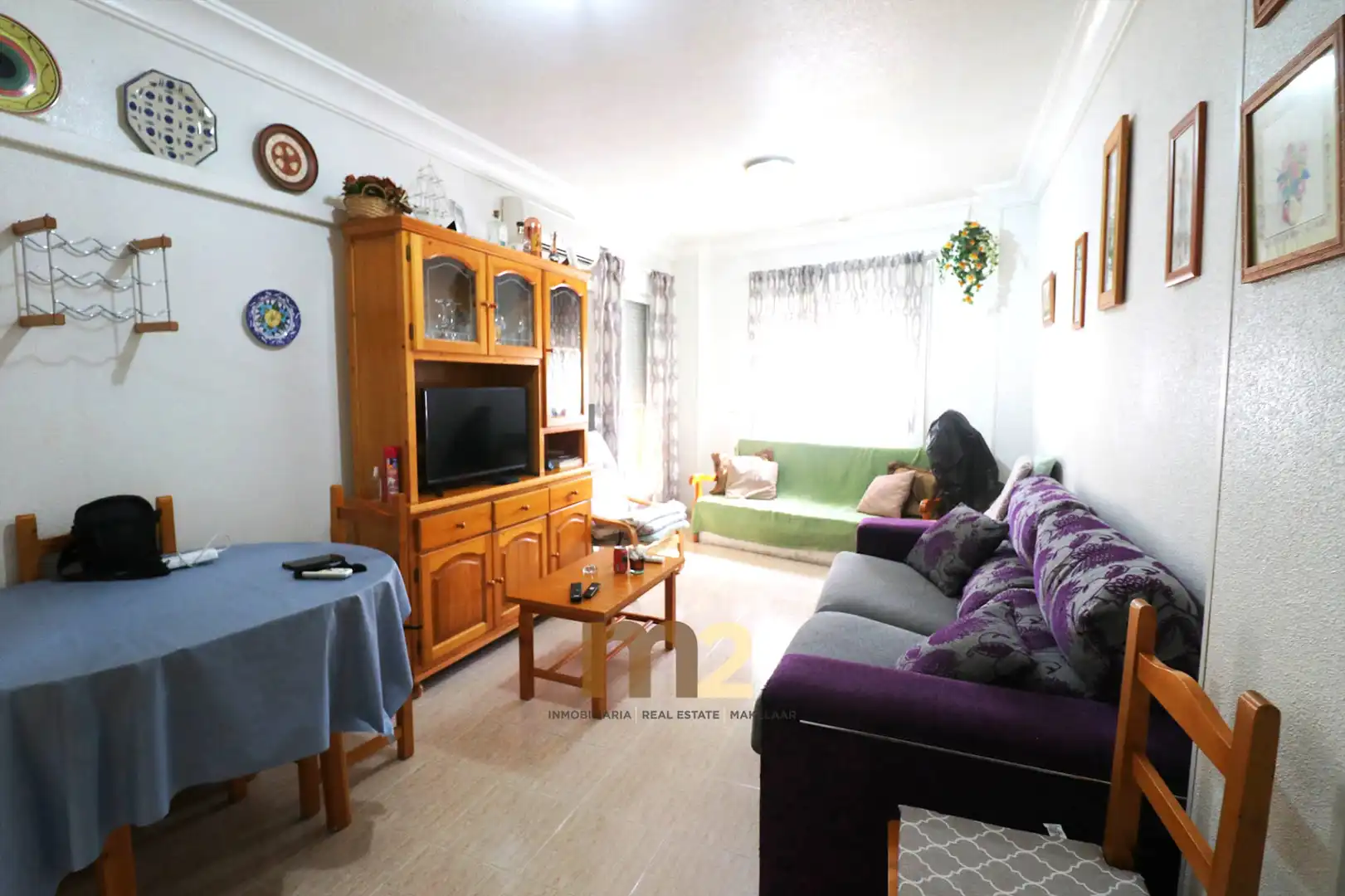 Sala d'estar de Apartament en venda en Guardamar del Segura amb Aire condicionat, Calefacció i Terrassa