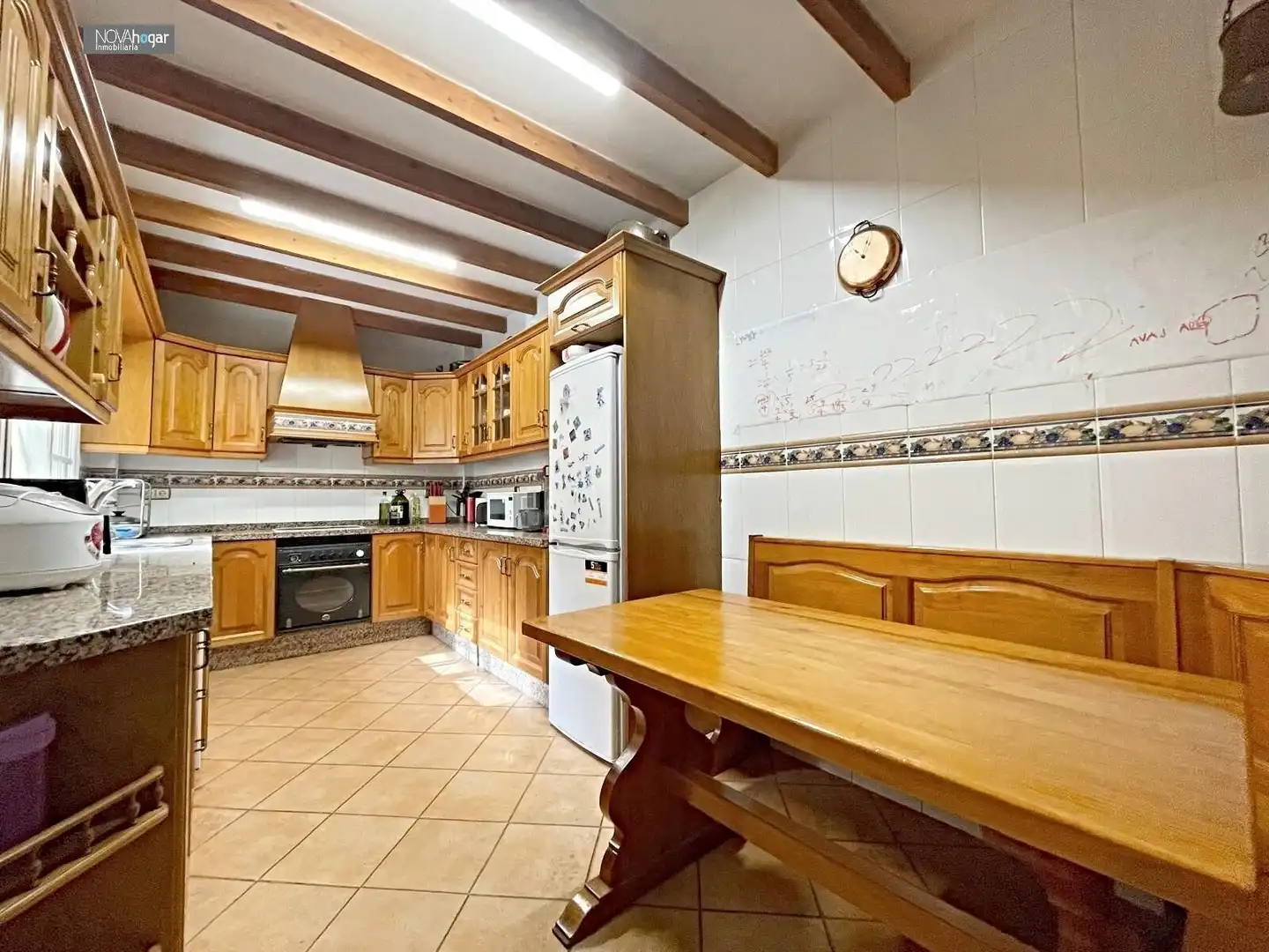 Kitchen of Houses for sale in Málaga  with Air Conditioner, Terrace and Furnished
