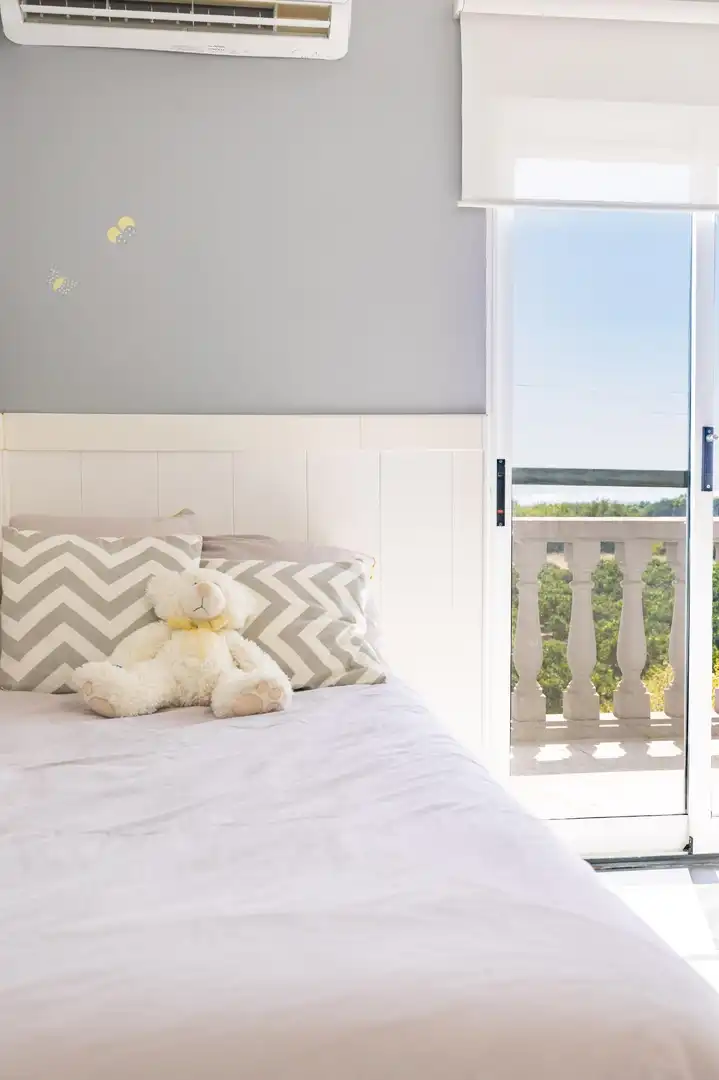 Habitación de Casa adosada en venta en Benimuslem con Aire acondicionado, Calefacción y Parquet