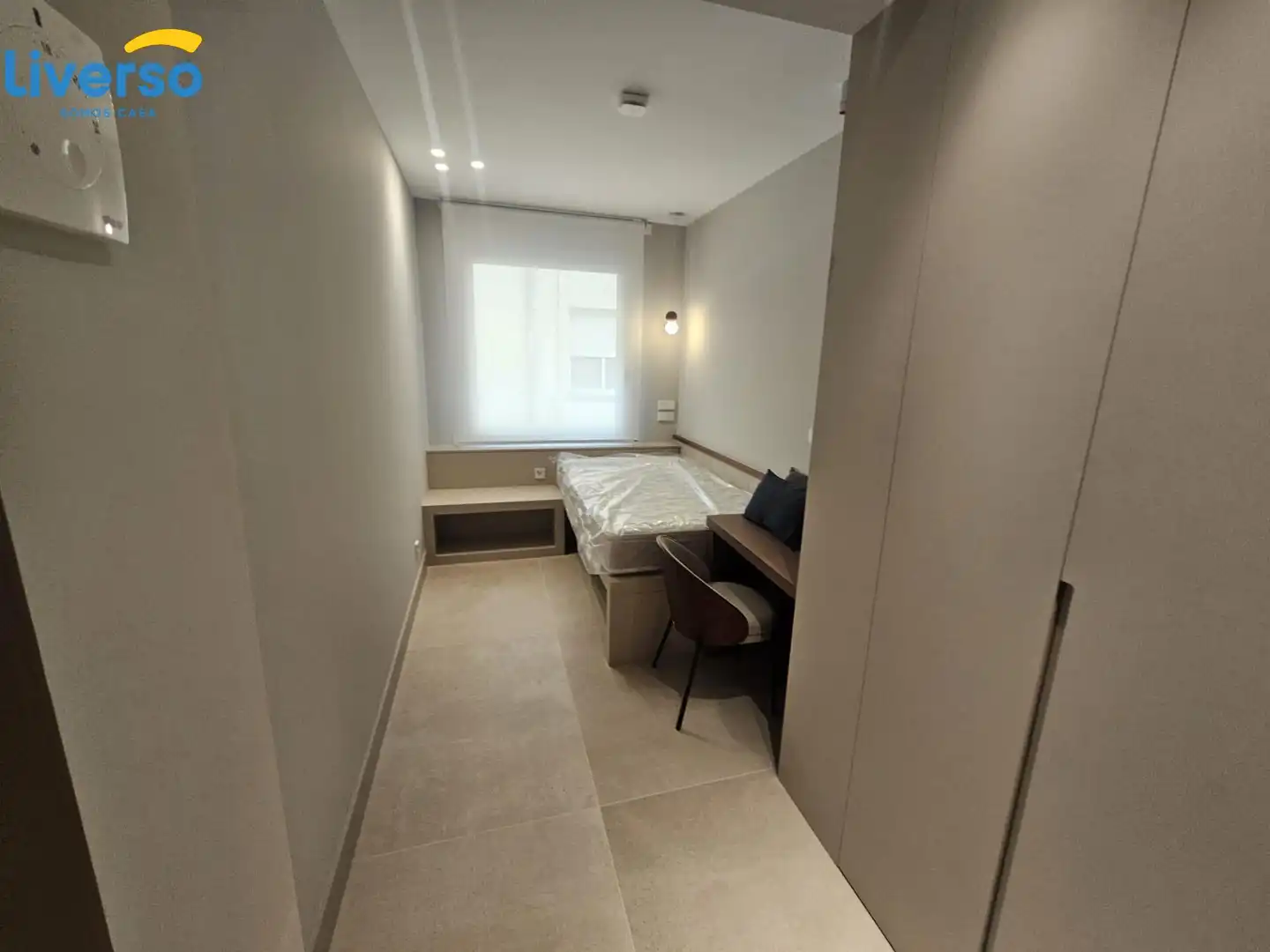 Bedroom of Flat for rent in Burgos  with Heating, Storage room and Furnished