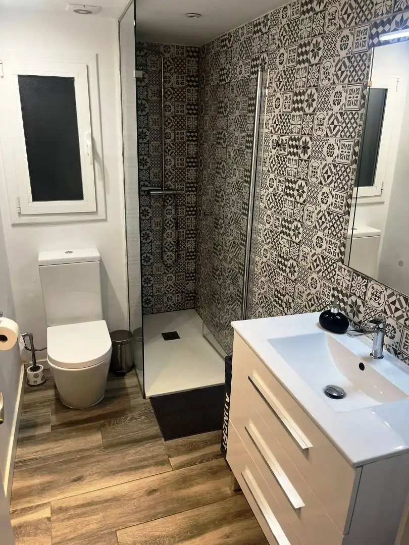 Baño de Planta baja de alquiler en Cambrils con Aire acondicionado, Calefacción y Terraza