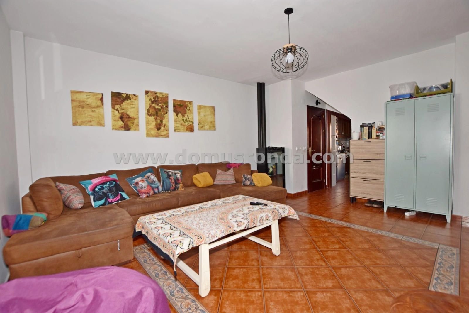Living room of House or chalet for sale in Ronda  with Heating, Terrace and Storage room