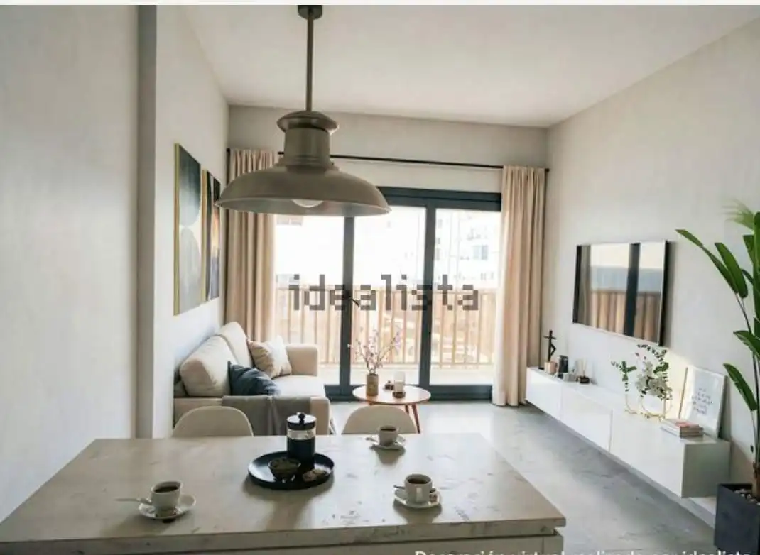 Sala de estar de Piso en venta en Málaga con Terraza