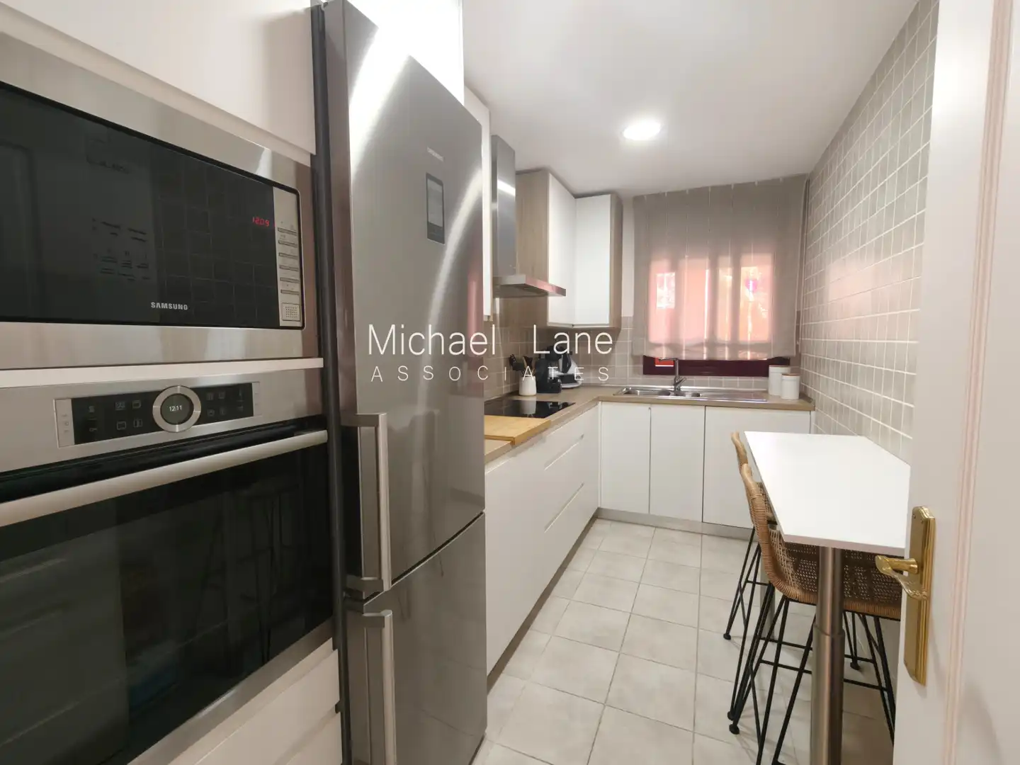 Kitchen of Flat for sale in Manilva  with Air Conditioner, Terrace and Storage room