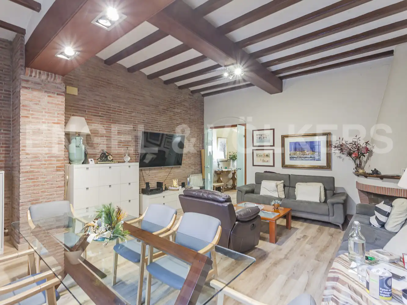 Living room of Houses for sale in El Masnou  with Heating, Terrace and Storage room